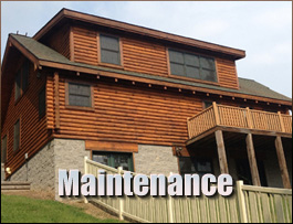  Salem City, Virginia Log Home Maintenance